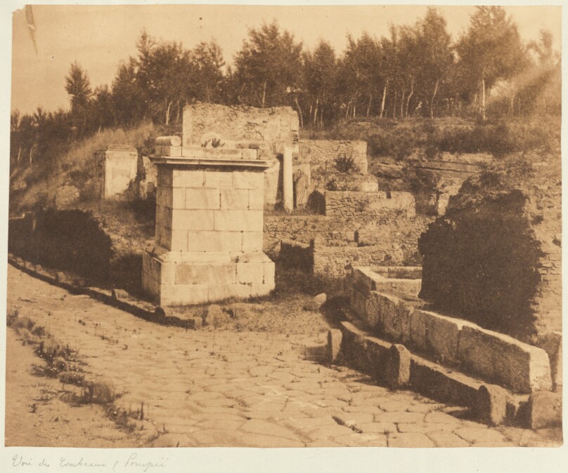 [Street of Tombs, Pompeii]