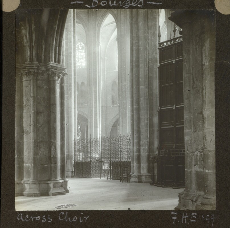 Bourges. Across Choir.