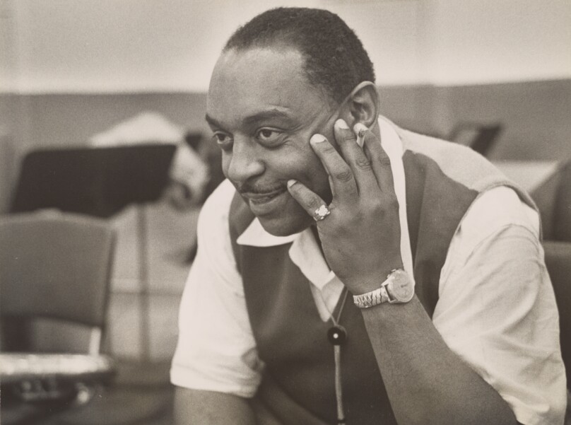 [Saxophonist Ben Webster at the Charlie Parker Jam Session, Los Angeles]