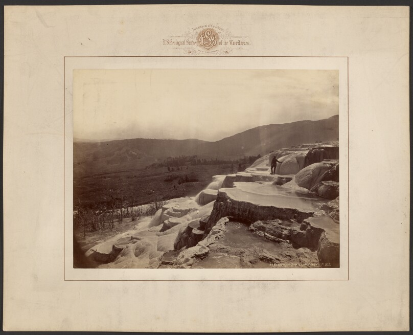 [Mammoth Hot Springs, Gardiner's River, Montana]