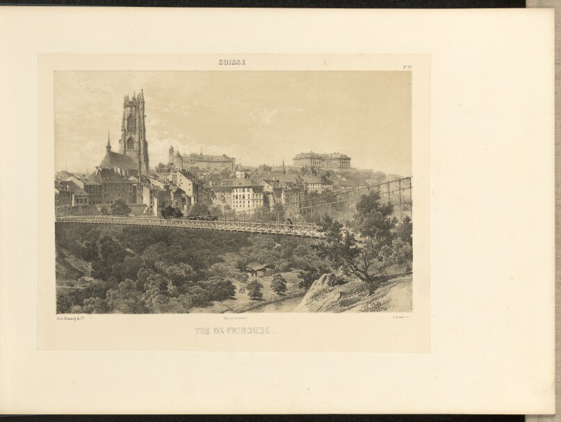 Vue de Fribourg