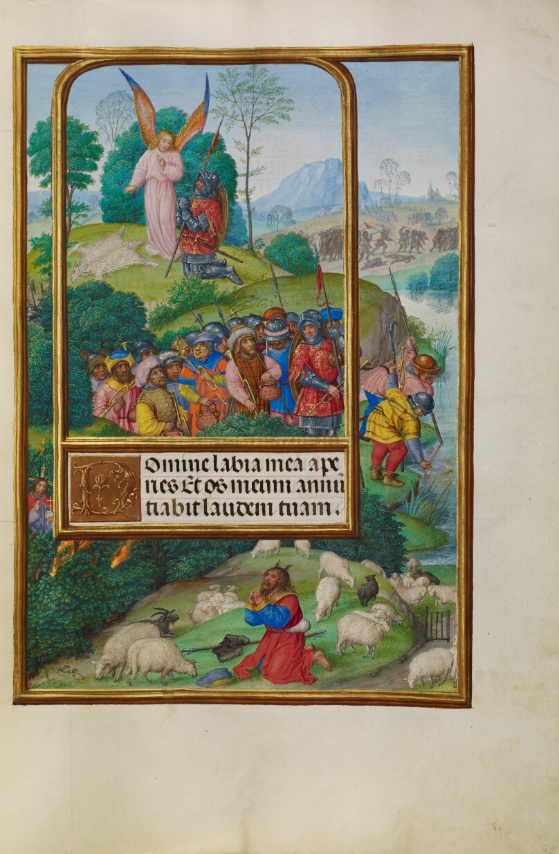 Scenes from the Life of Gideon and Moses and the Burning Bush
