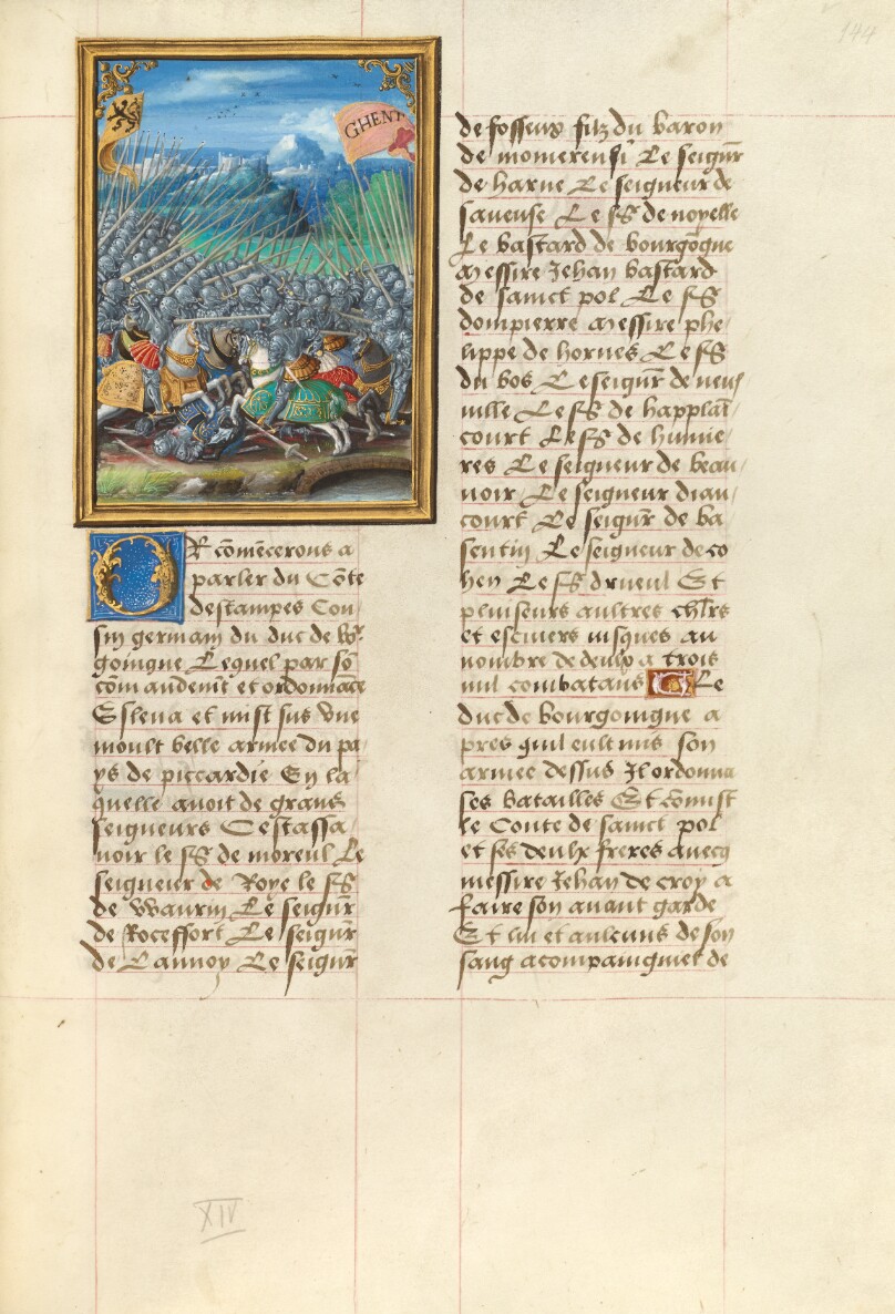 The Battle at the Bridge over the River Scheldt