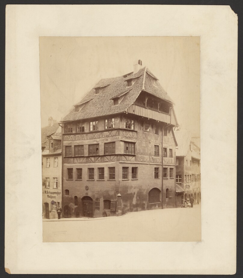 [View of a Large Townhouse, Nuremberg, Germany]