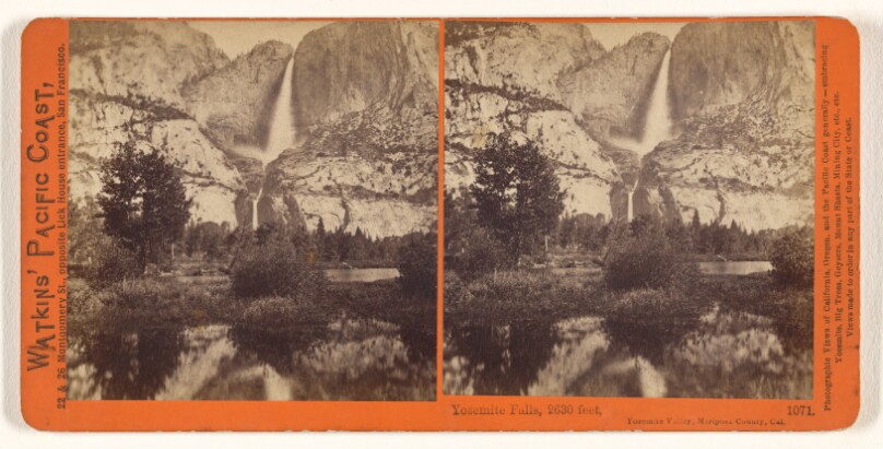 Yosemite Falls, 2630 feet, Yosemite Valley, Mariposa County, Cal.