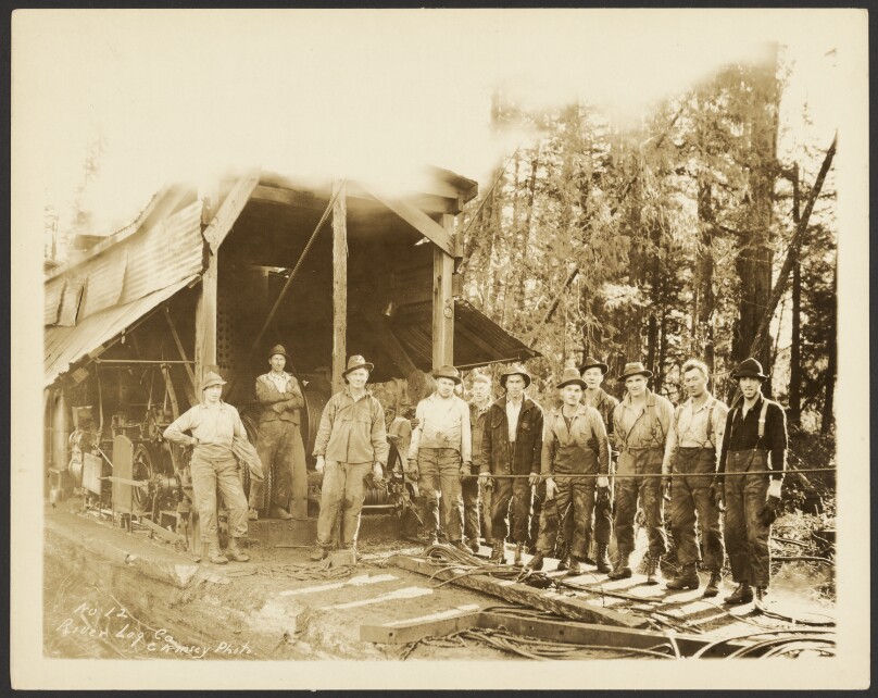 [Group portrait: Loggers]