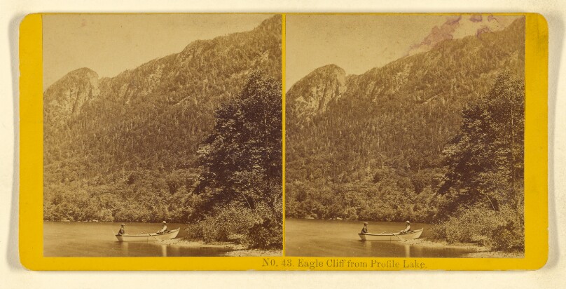Eagle Cliff from Profile Lake.
