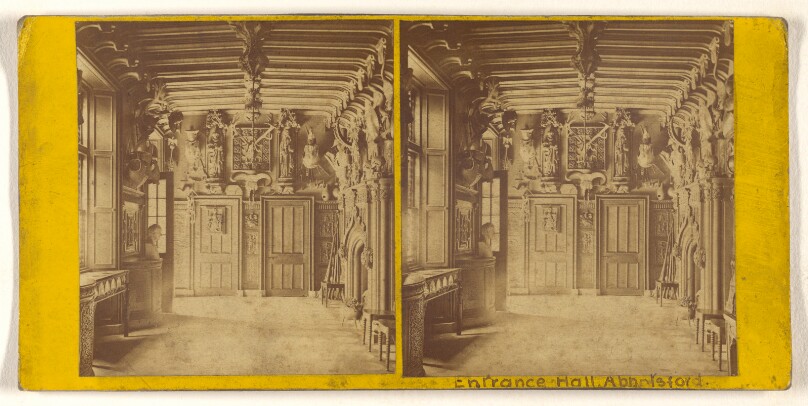 Abbotsford - The Entrance Hall.
