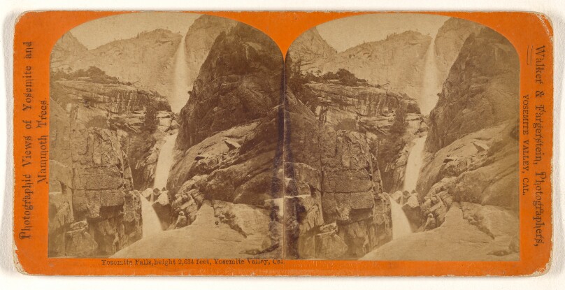 Yosemite Falls, height 2,634 feet, Yosemite Valley, Cal.