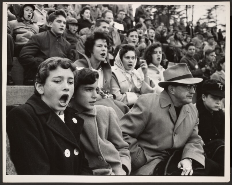 [Crowd Watching a Sporting Event]
