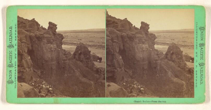 Church Butte - From the top.