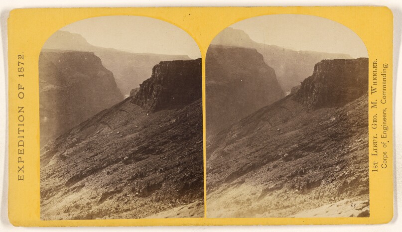 Grand Canon, foot of To-ro-weap Valley.