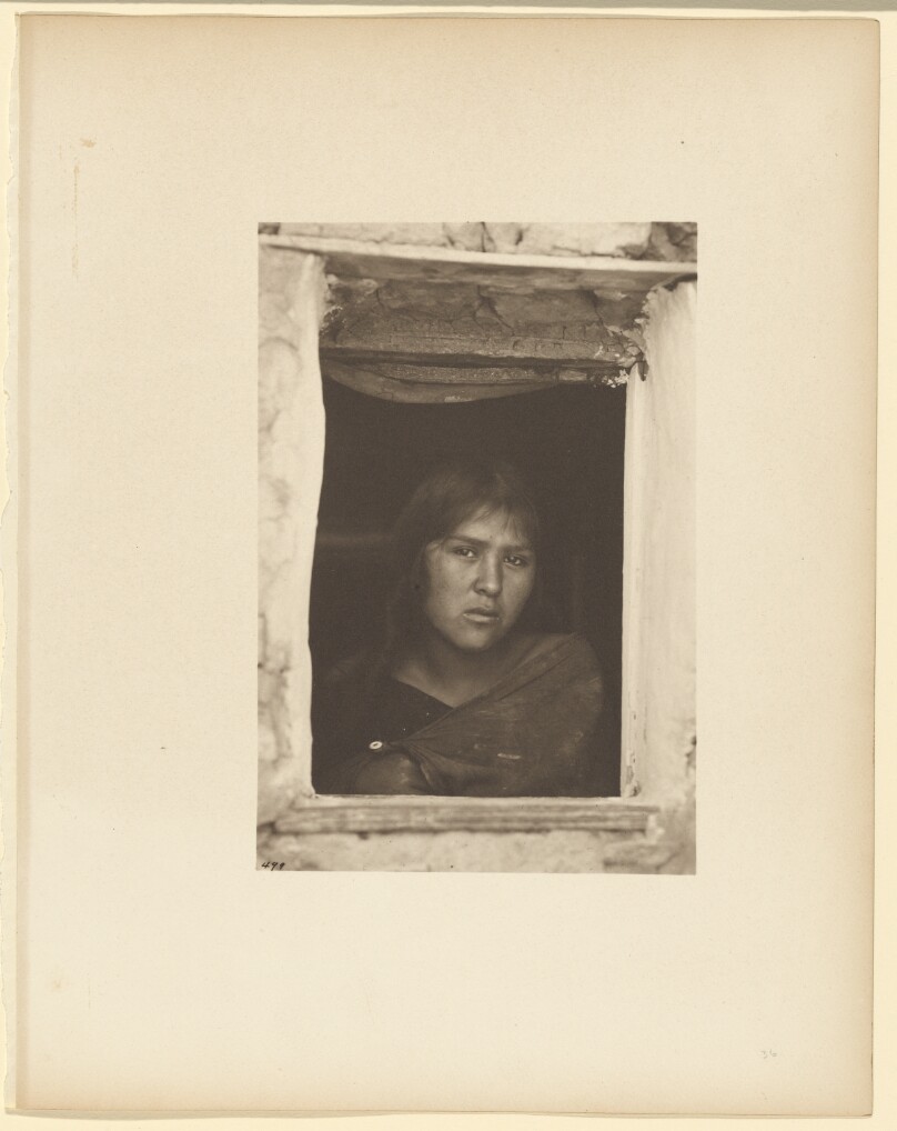 Oraibi Woman at Window