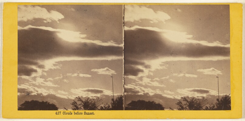 Clouds before Sunset.