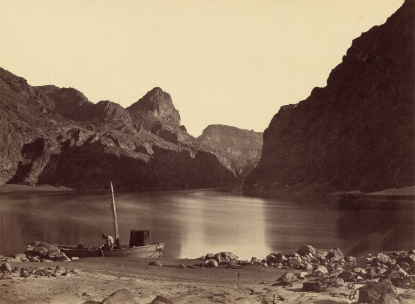Black Cañon, Colorado River, From Camp 8, Looking Above
