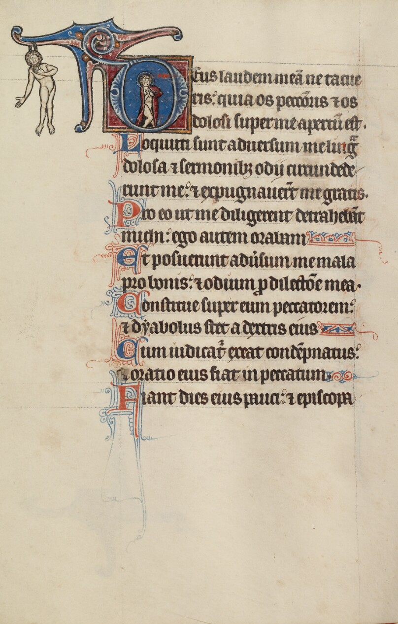 Inital D: A Partially Nude Saint Wrings his Hands