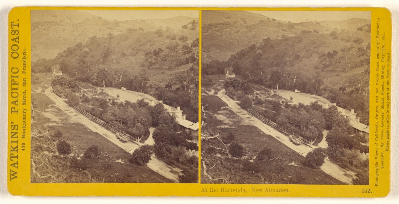 At the Hacienda, New Almaden.