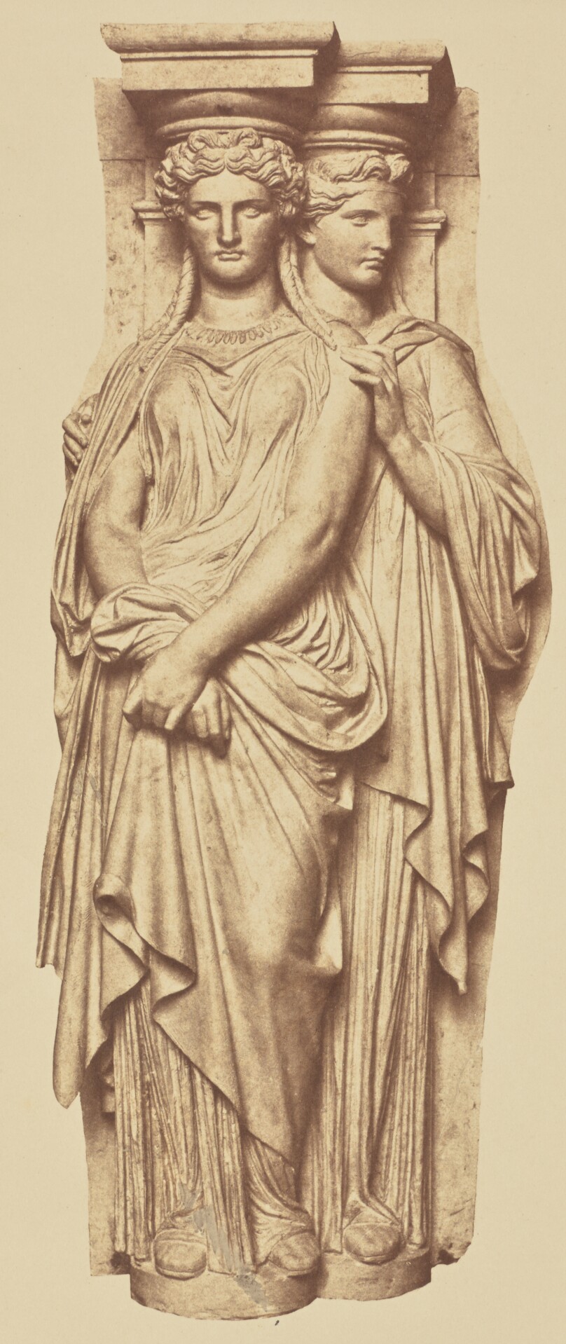 [Caryatids by Francisque Duret, Decoration of the Louvre, Paris]