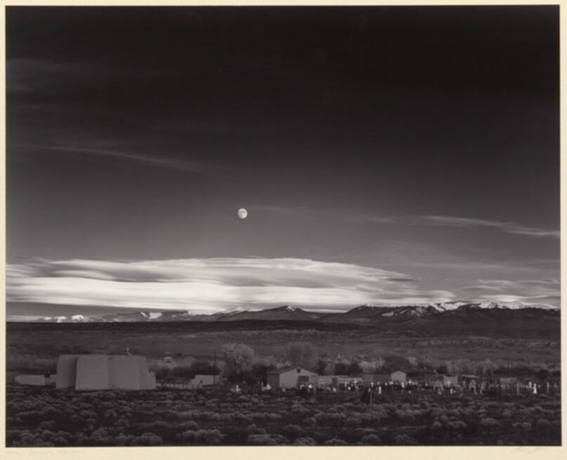 Moonrise, Hernandez, New Mexico