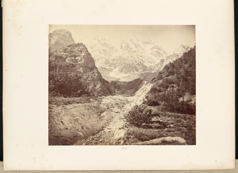 Snowy Peaks near the Gangootri Glacier