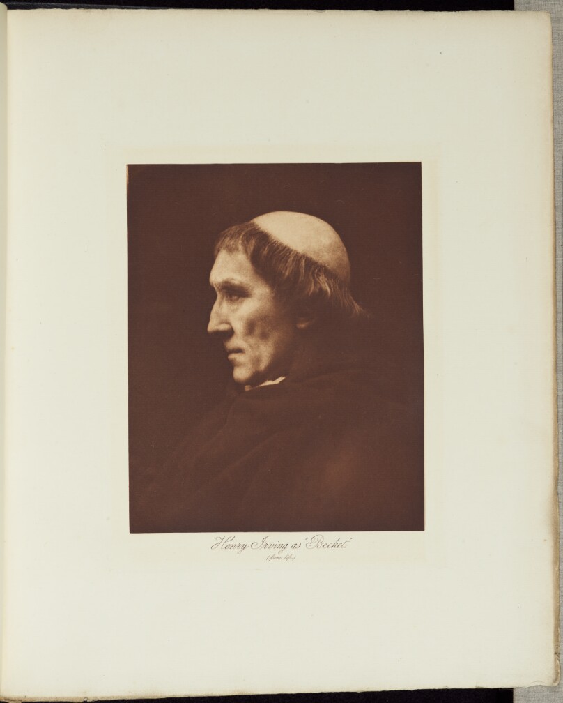 Henry Irving (as "Becket")