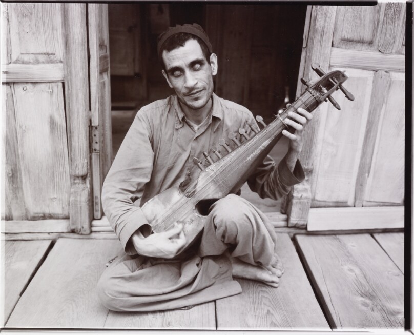 Blind Musician, India