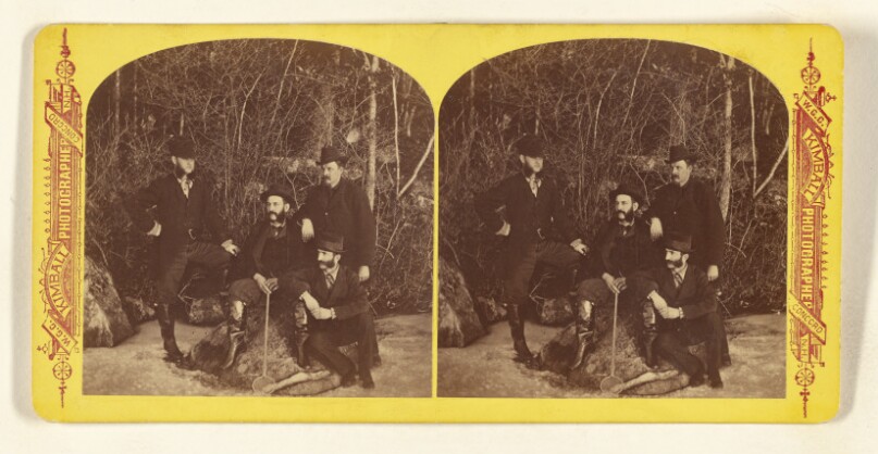 The Lowell Party at rest. [Lake Winnipesaukee, New Hampshire]