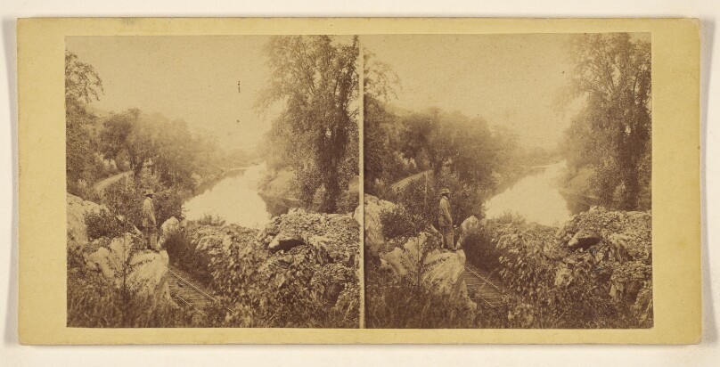 Hills and Dales of New England. Shadows of the Passumpsic. - The Curve of the Ox Bow, Waterford, Vt.