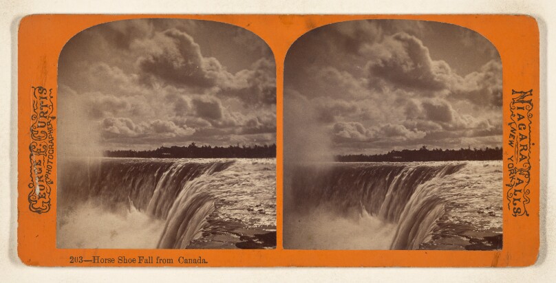 Horse Shoe Fall from Canada. [Niagara Falls, N.Y.]