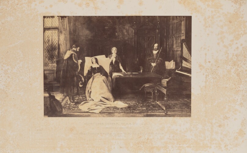 Scene from Henry VIII, by C.R. Leslie, R.A.