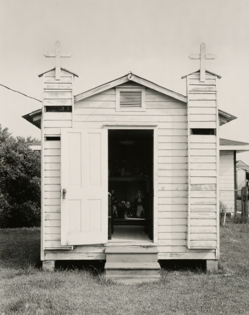 Exterior, Small Chapel in a Yard, LA Route 1, Vacherie, Louisiana