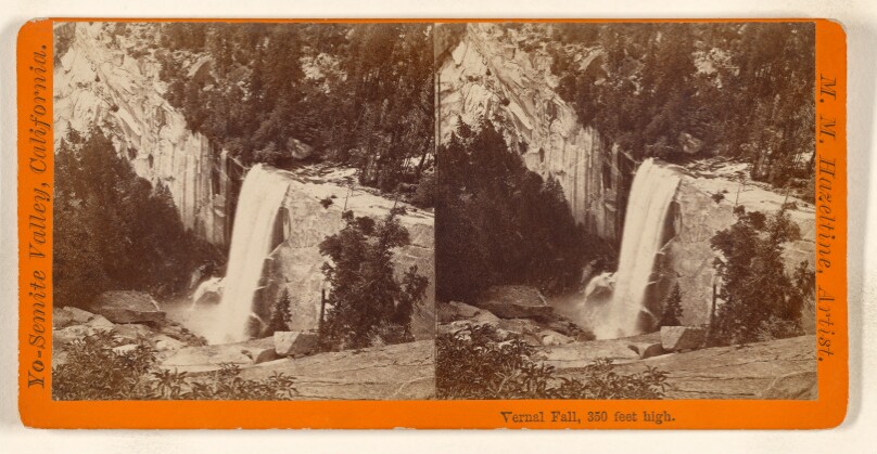 Vernal Fall, 350 feet high.