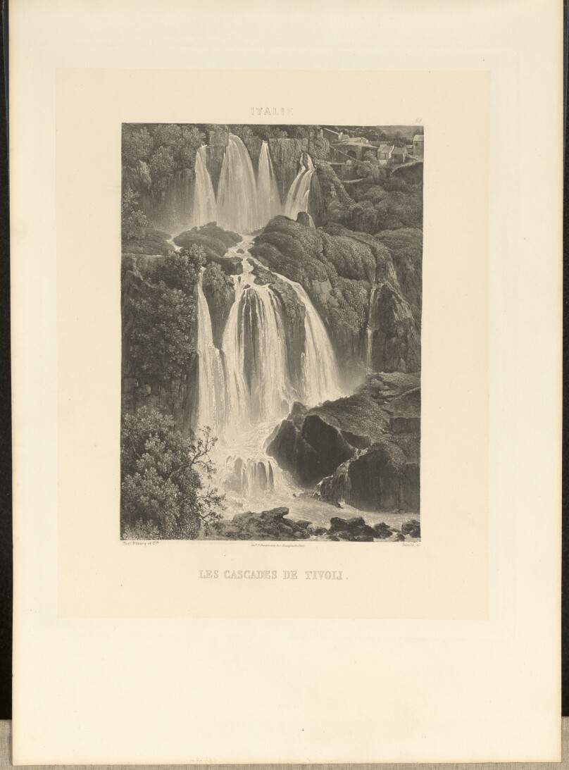 Les cascades de Tivoli