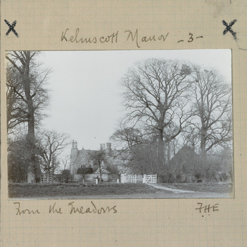 Kelmscott Manor. From the Meadows.