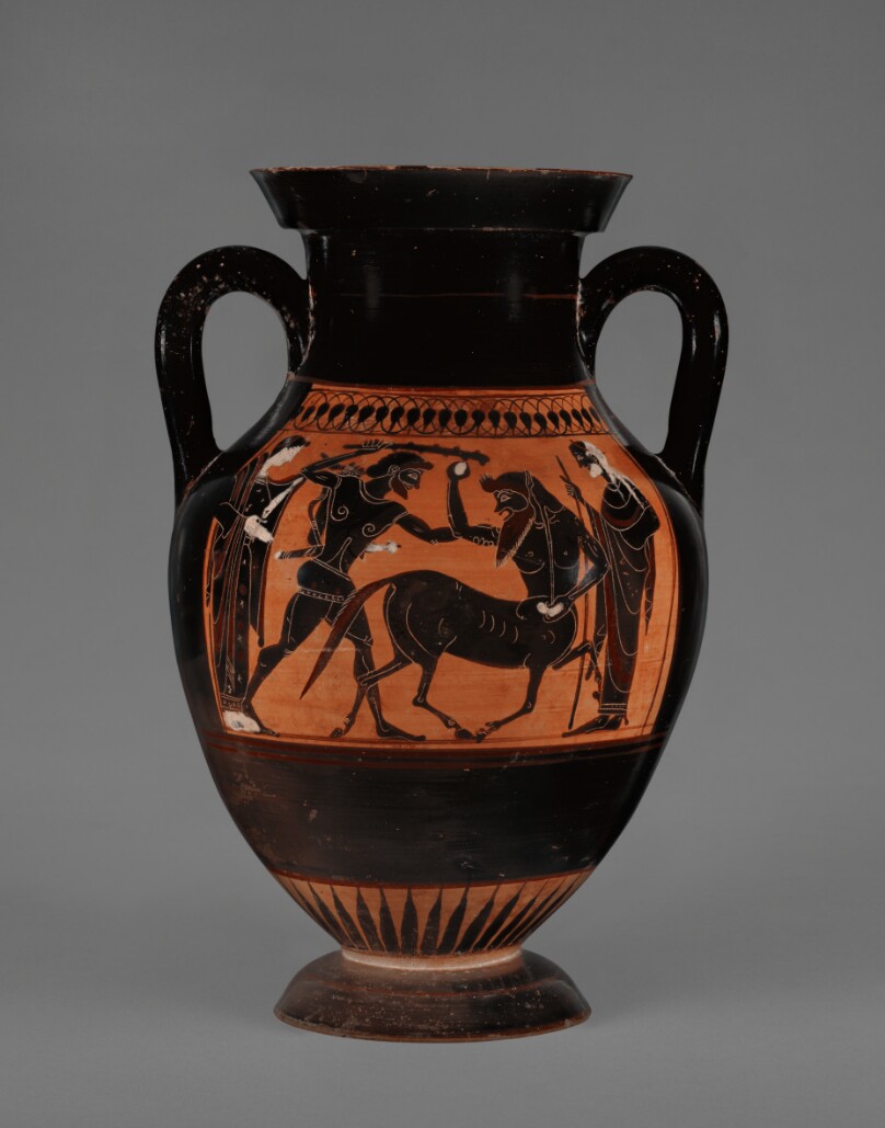 Attic Black-Figure Panel-Amphora Type B