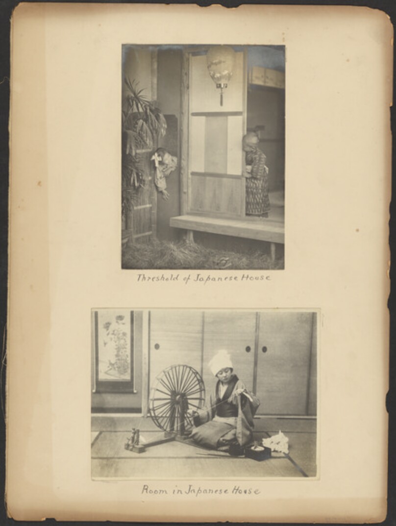 [Woman with a Spinning Wheel]