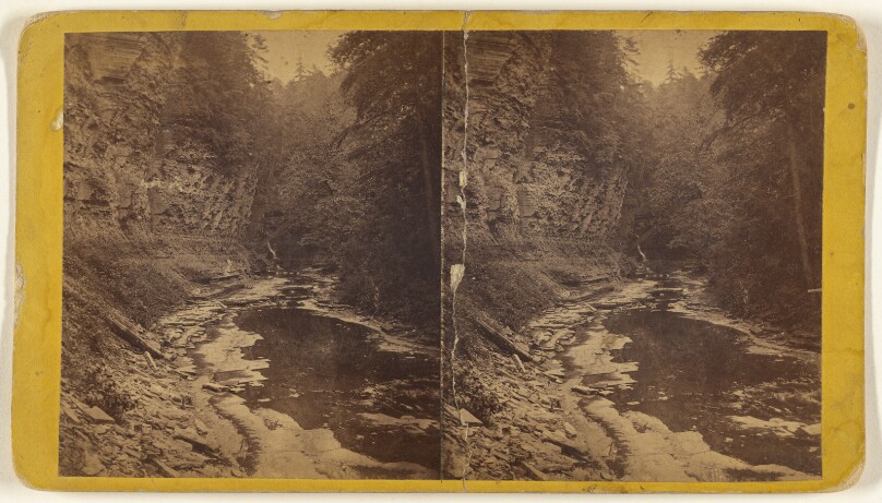 General View of Cathedral Glen. Section No. 3.