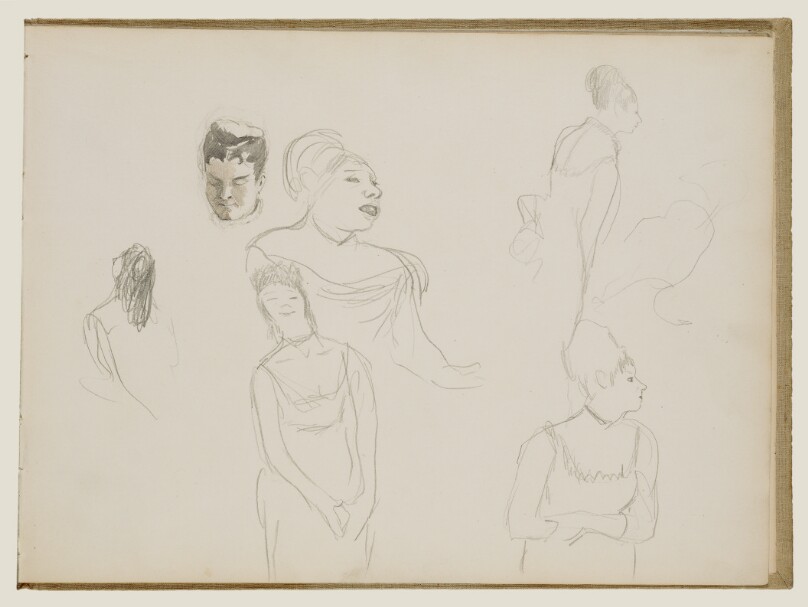 Sketches of Café Singers