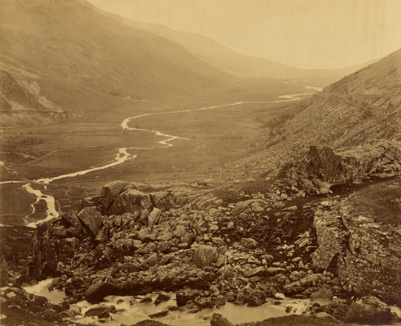 Glyn Francon, from Lake Ogwen.