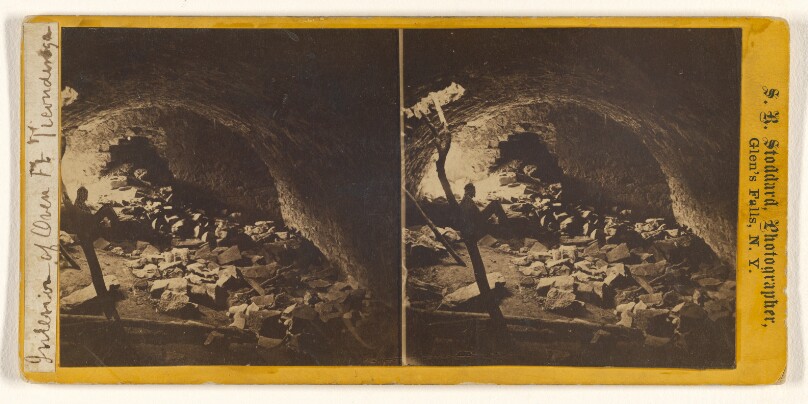 [Interior of Oven, Ft. Ticonderoga, N.Y.]