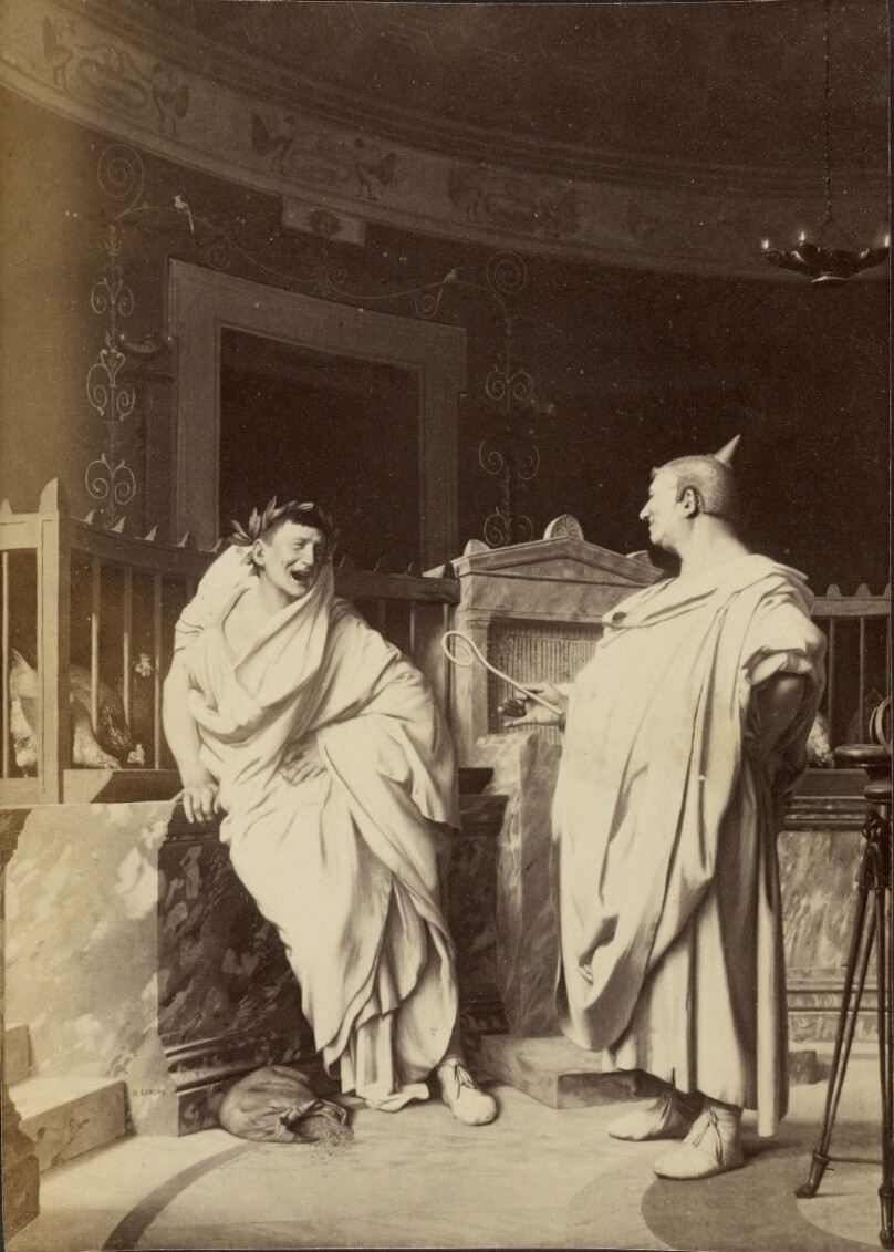 [Two Augurs by Jean-Léon Gérôme]