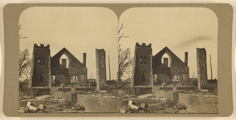 [Ruins of Chelsea Fire, Massachusetts, $12,000,000 Fire]