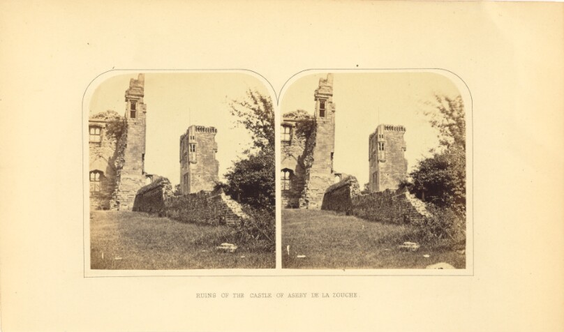 Ruins of the Castle of Ashby de la Zouch
