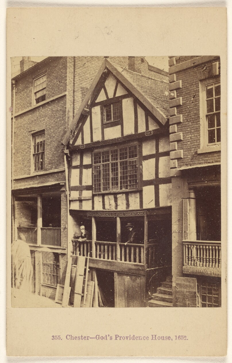 Chester - God's Providence House, 1652.