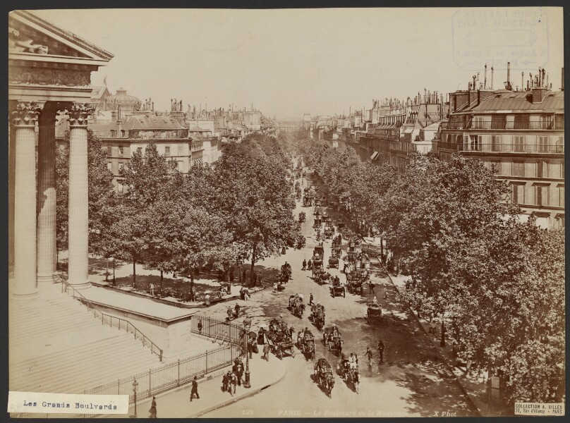Le Boulevard de la Madeline