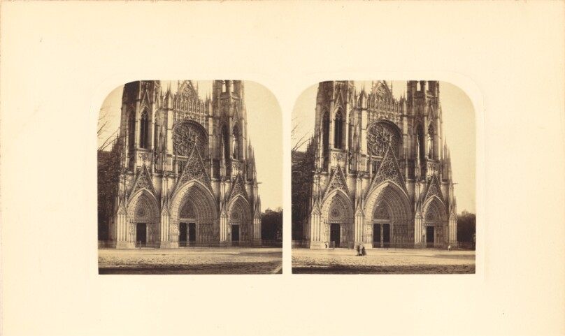 West Front of Saint Ouen, Rouen