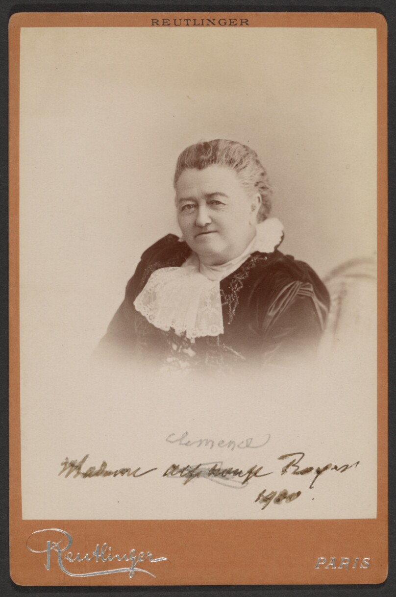 Portrait of Clemence Royer