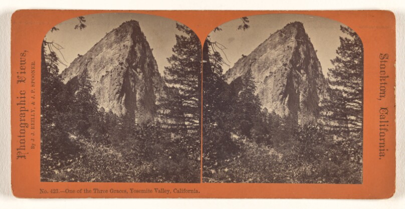 One of the Three Graces, Yosemite Valley, California.