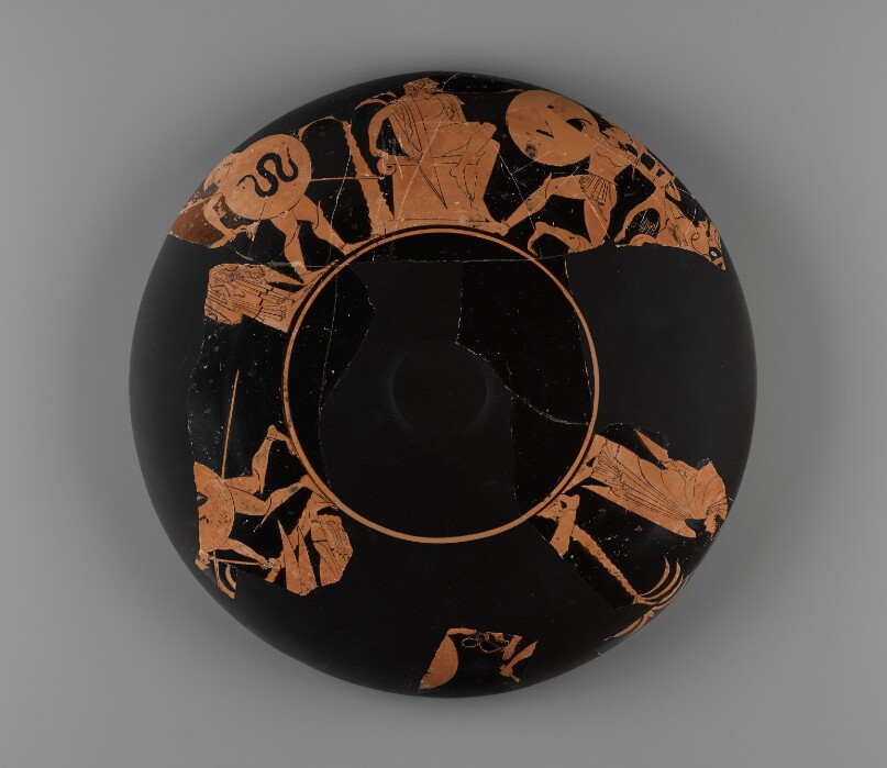 Fragmentary Attic Red-Figure Kylix