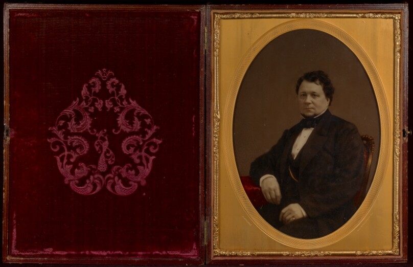 [Portrait of an Unidentified Seated Man with Goatee]